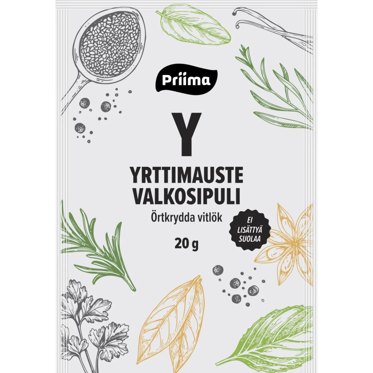 Valkosipulinen yrttimauste 20 g