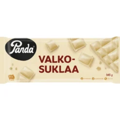 Valkosuklaalevy Panda 145 g