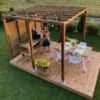 Valmisterassi Patio Terassit Koko Classic 3x3 kestopuu