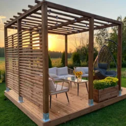 Valmisterassi 3x3 Patio Terassit Classic kestopuu