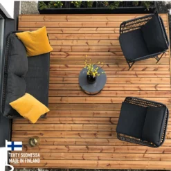 Valmisterassi 2x4 Patio Terassit Classic kestopuu
