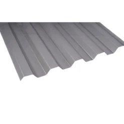 Valokate Keraplast PC Sun trapetsilevy 0,8 mm savunharmaa 1040 x 4000 mm