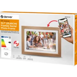 Valokuvakehys Denver Frameo PFF-1042LWMK3 digitaalinen
