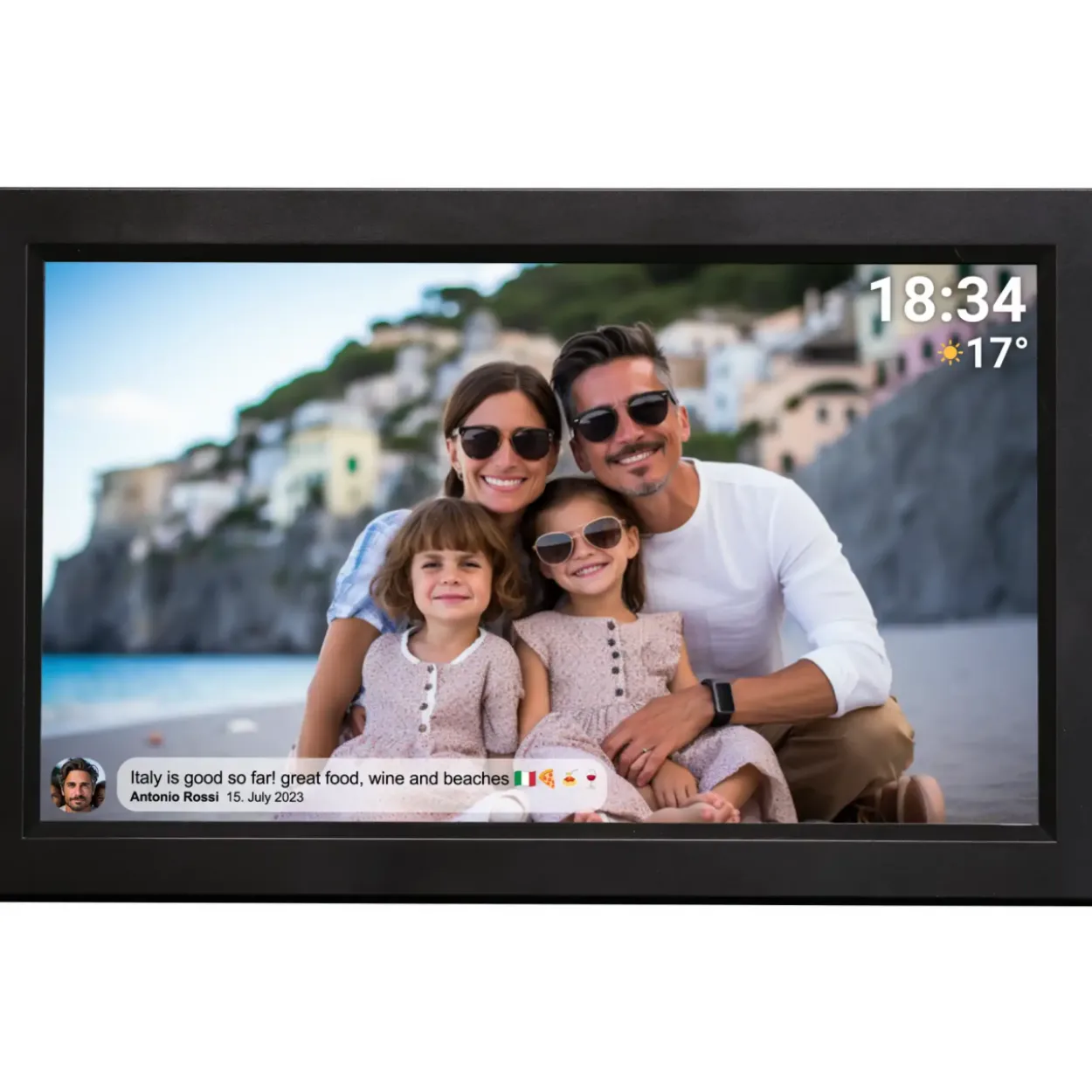 Valokuvakehys Denver Frameo PFF-1503BMK3 digitaalinen