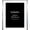 Valokuvakehys Kotikulta 20 x 25 cm alumiinia hopea