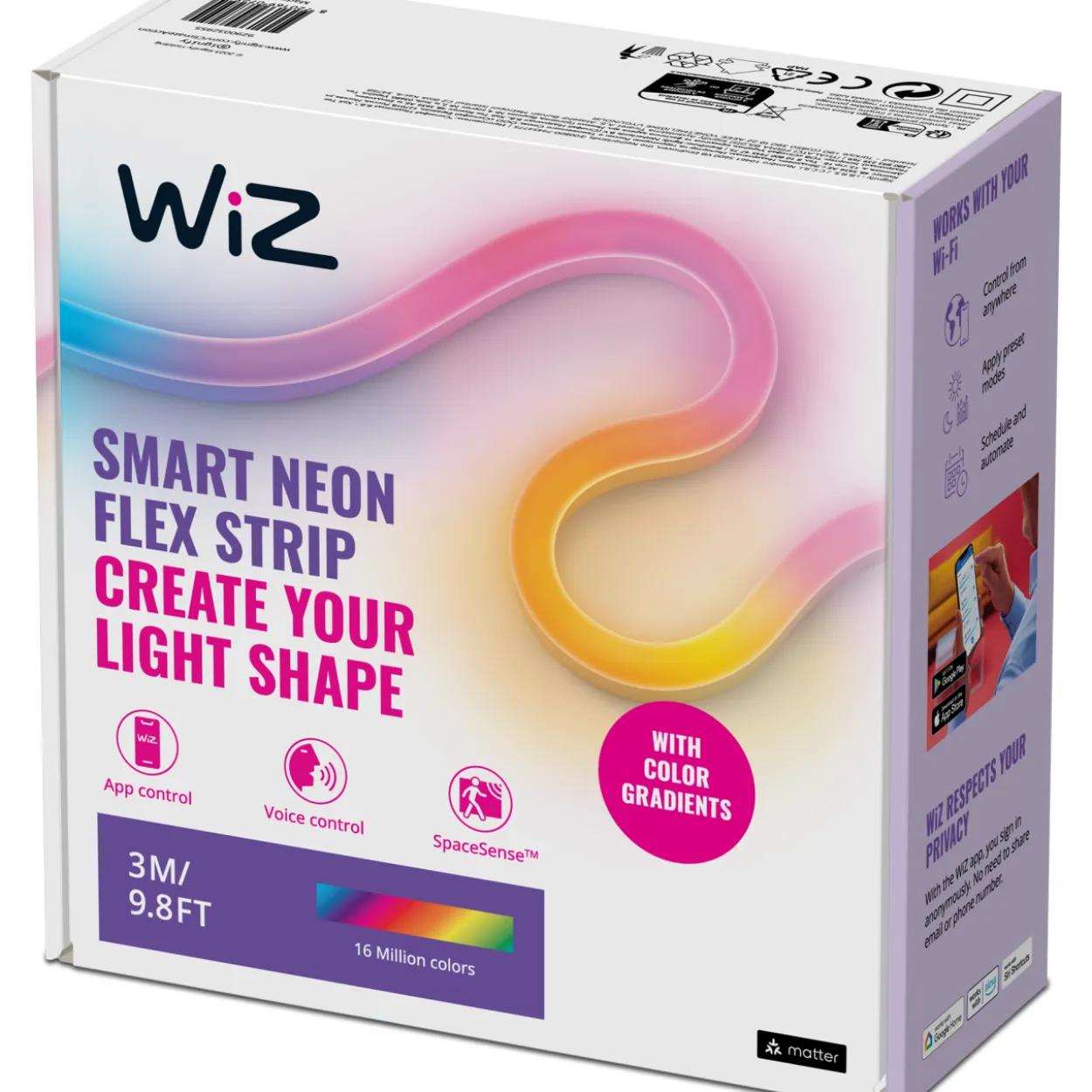 Valonauha WiZ Neon flex strip 3 m