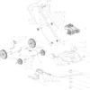 Varaosa 604052 SIDE DISCHARGE CHUTE 161cc 1 kpl