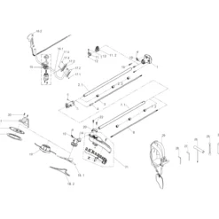 Varaosa 331000254 3-teeth blade BCI52UF 1 kpl