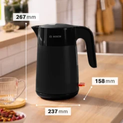 Vedenkeitin Bosch MyMoment 1,7 l, musta