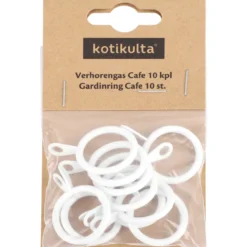 Verhorengas Kotikulta 10 kpl 19/26 mm Cafe valkoinen