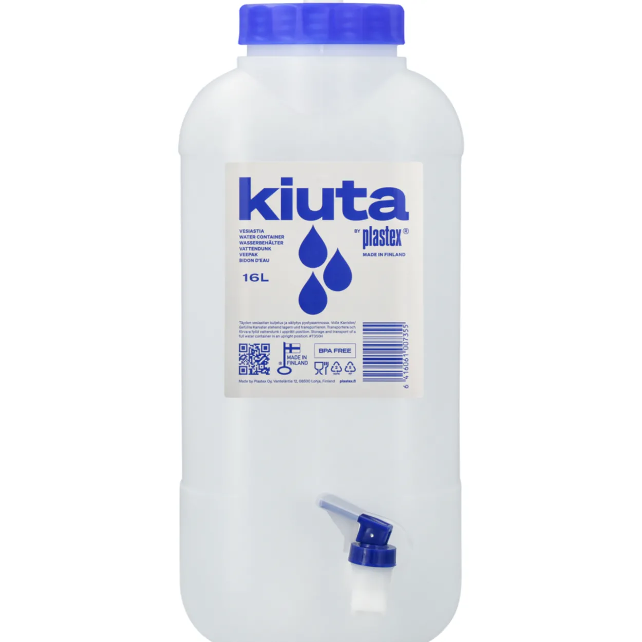 Vesiastia Plastex Kiuta 16 l hana