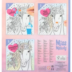 Vesivärikirja Miss Melody
