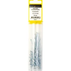 Vetoniitti alumiini/teräs kupukanta 3,2 x 8 mm, 50 kpl