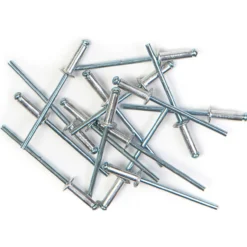 Vetoniitti alumiini/teräs kupukanta 3,2 x 8 mm, 50 kpl