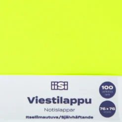 Viestilappu Iisi 100 arkkia