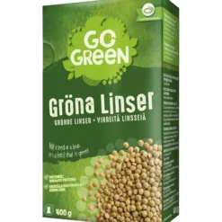 Vihreät linssit 400 g