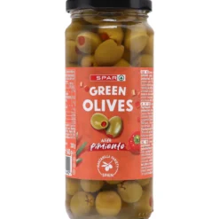 Vihreät oliivit SPAR 340/200 g pimiento-täytteellä