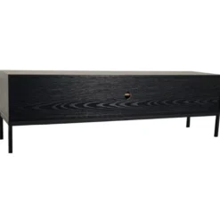 Viihdetaso Tenstar 160 x 40 x 48 cm Siera musta