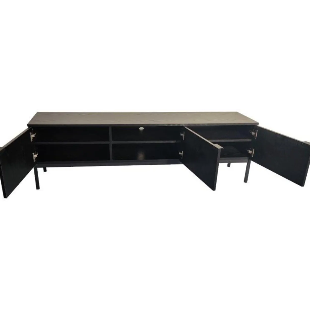 Viihdetaso Tenstar 160 x 40 x 48 cm Siera musta
