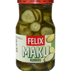 Viipalekurkku Felix 840 / 480 g Maku