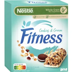 Viljapatukka Nestle Fitness 6 x 23,5 g Cookies & Creme
