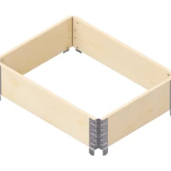 Viljelylaatikko Upyard Gardenbox 80x60 cm, käsittelemätön