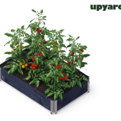 Viljelylaatikko Upyard Gardenbox 120x80 cm, musta
