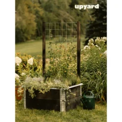 Viljelylaatikko Upyard Gardenbox 80x60 cm, musta