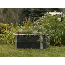 Viljelylaatikko Upyard Gardenbox 80x60 cm, musta