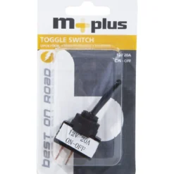 Vipukytkin 12 V, 20 A, musta