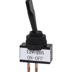 Vipukytkin 12 V, 20 A, musta