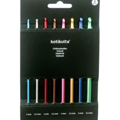 Virkkuukoukkusetti Kotikulta 8 kpl