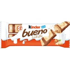 Vohvelipatukka Kinder Bueno 39 g White