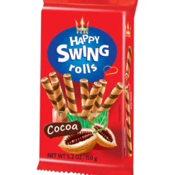 Vohvelirulla Happy Swing Rolls 150 g kaakao