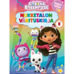 Värityskirja Gabbyn nukketalo