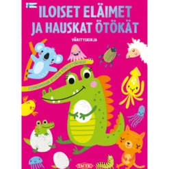 Värityskirja Tactic Iloiset eläimet ja hauskat ötökät