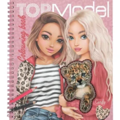Värityskirja TOPModel Leoheart paljeteilla