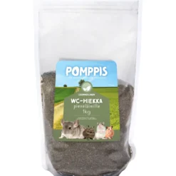 WC-hiekka Pomppis 1 kg pieneläimille
