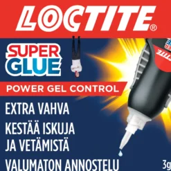 Yleispikaliima Super Glue Power Gel Control 3g