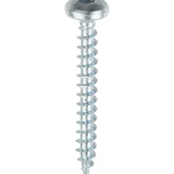 Yleisruuvi Brücke 5 x 40 mm, sinkitty, kupukanta, 100 kpl