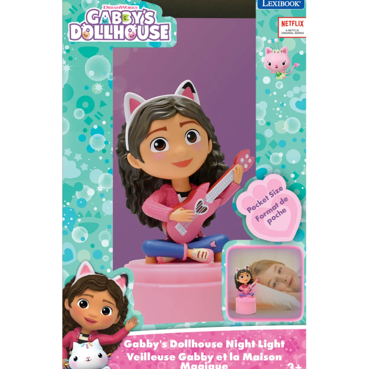 Yövalo ja taskulamppu Gabby’s Dollhouse
